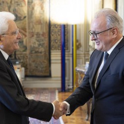 Palazzo del Quirinale, 11/09/2023 Il Presidente Sergio Mattarella accoglie Nicola Zaccheo, Presidente dell’Autorità di Regolazione dei Trasporti